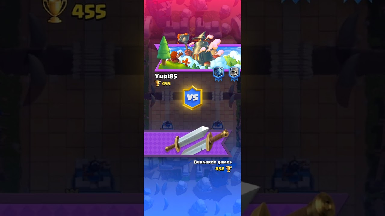 Se alguém joga Clash Royale nome é Bernardo games