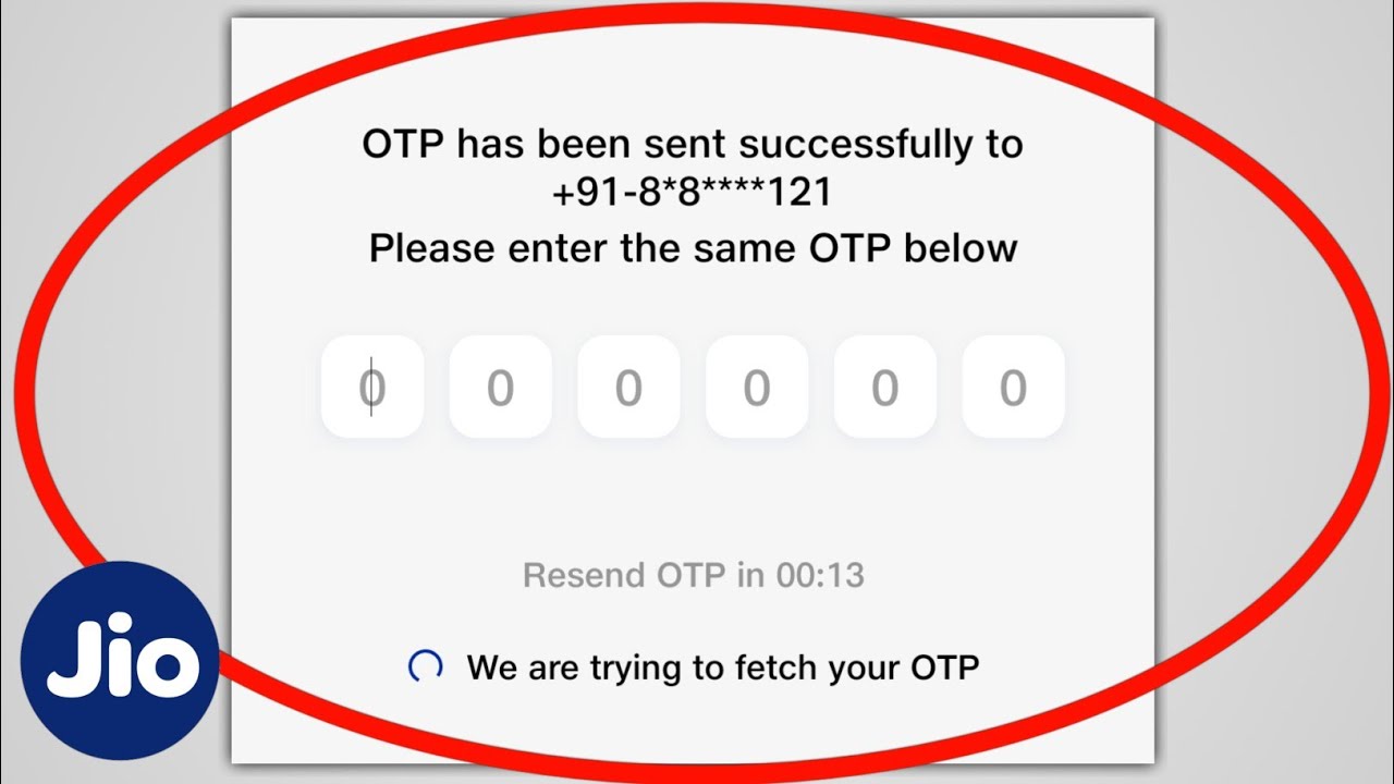 My Jio App Me OTP Nahi Aa Raha Hai | My Jio App OTP Problem & Not Received Problem Solve