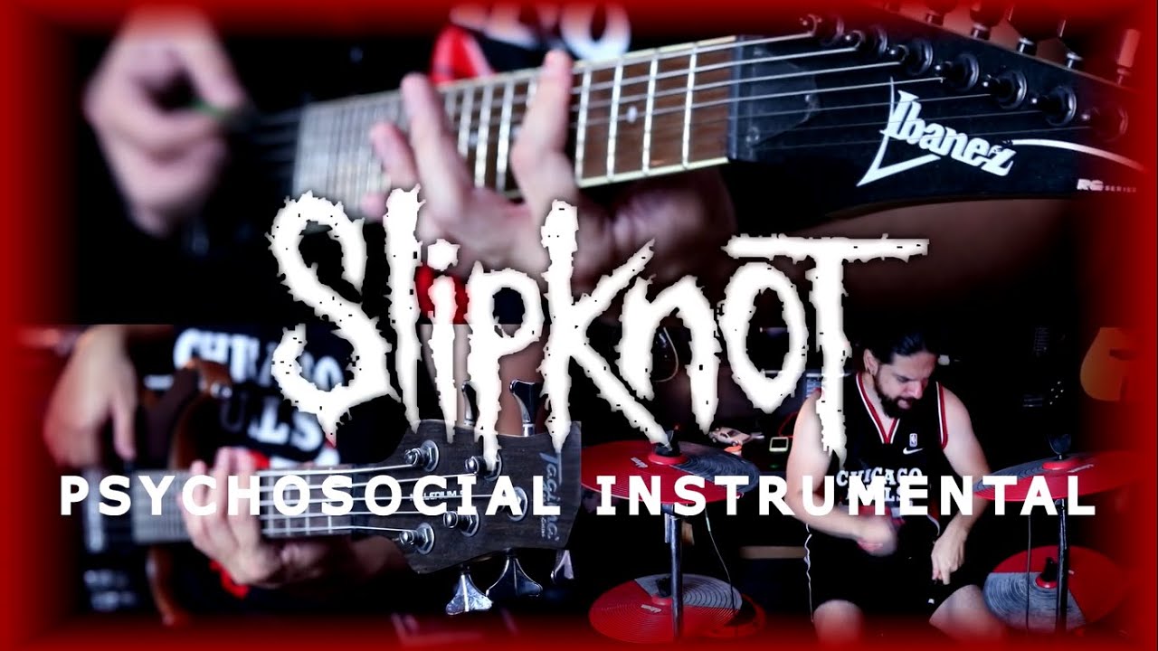 SLIPKNOT - PSYCHOSOCIAL (Cover by Rodrigo Neves) |Cover for singing and base for guitar solo|