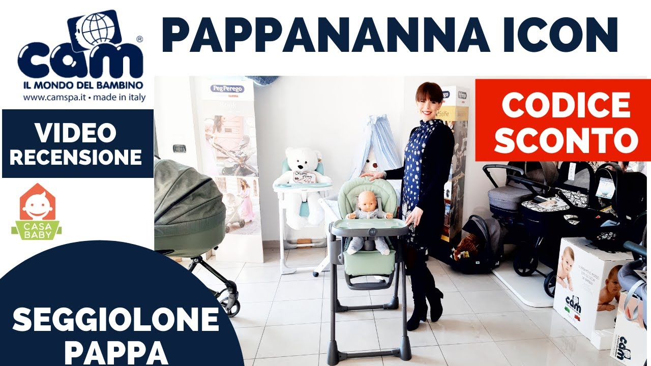 CAM SEGGIOLONE PAPPA PAPPANANNA ICON: RECENSIONE E CODICE SCONTO