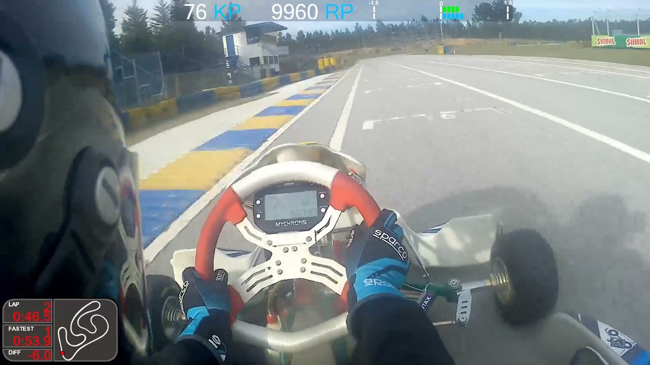 Treino Leiria Tonykart Rotax Max