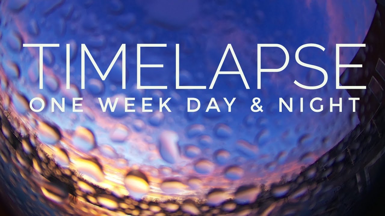Timelapse: A week of day-and-night sky