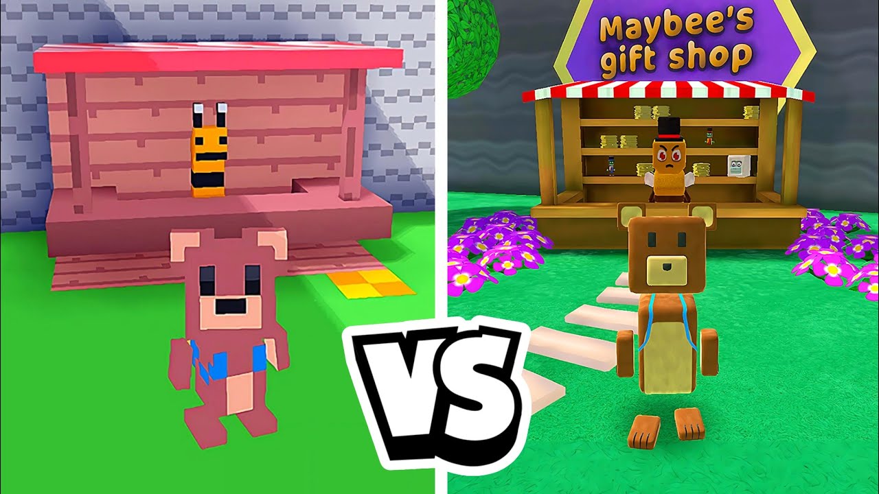 The Hive in Fancade vs The Hive in Super Bear Adventure (2026)
