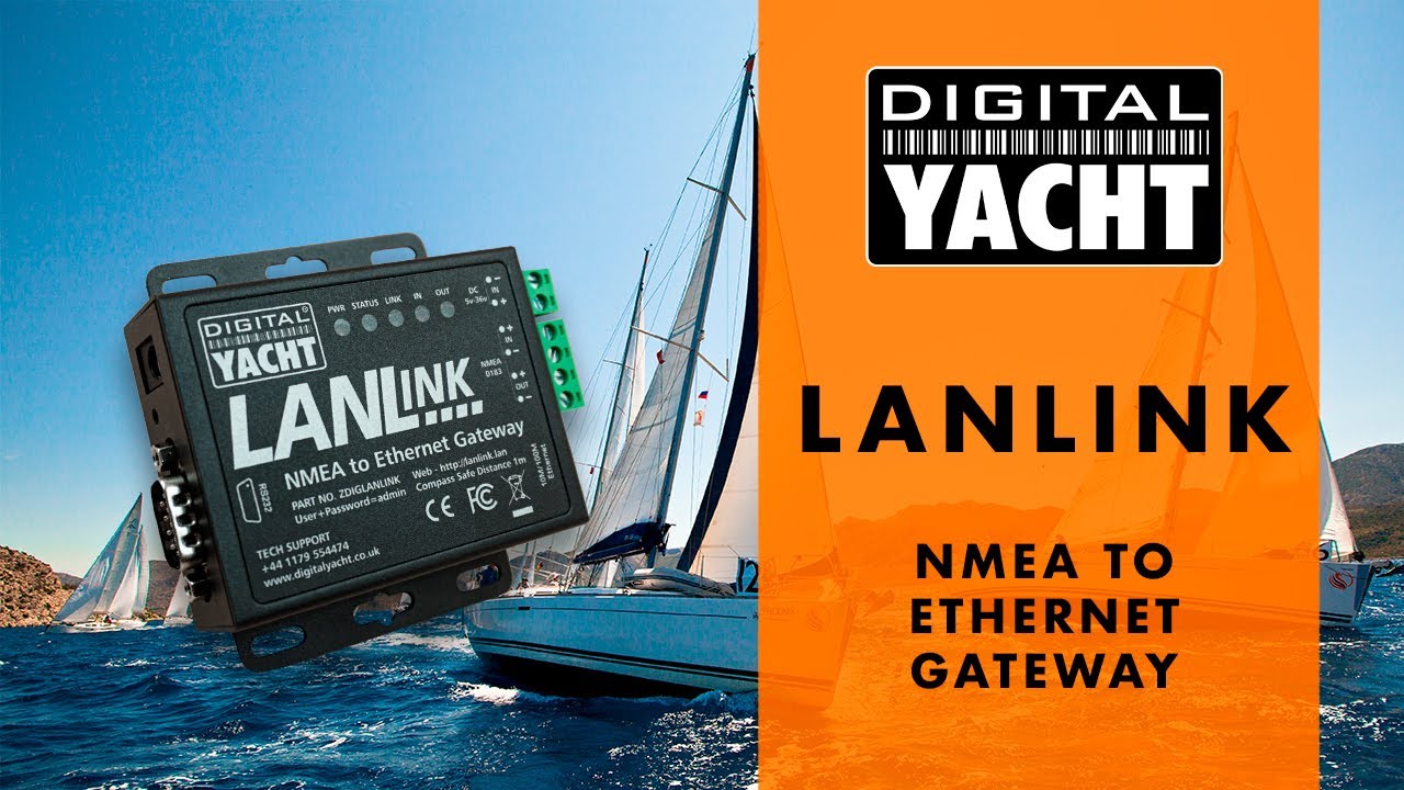 LANLink - NMEA to Ethernet Gateway - Digital Yacht