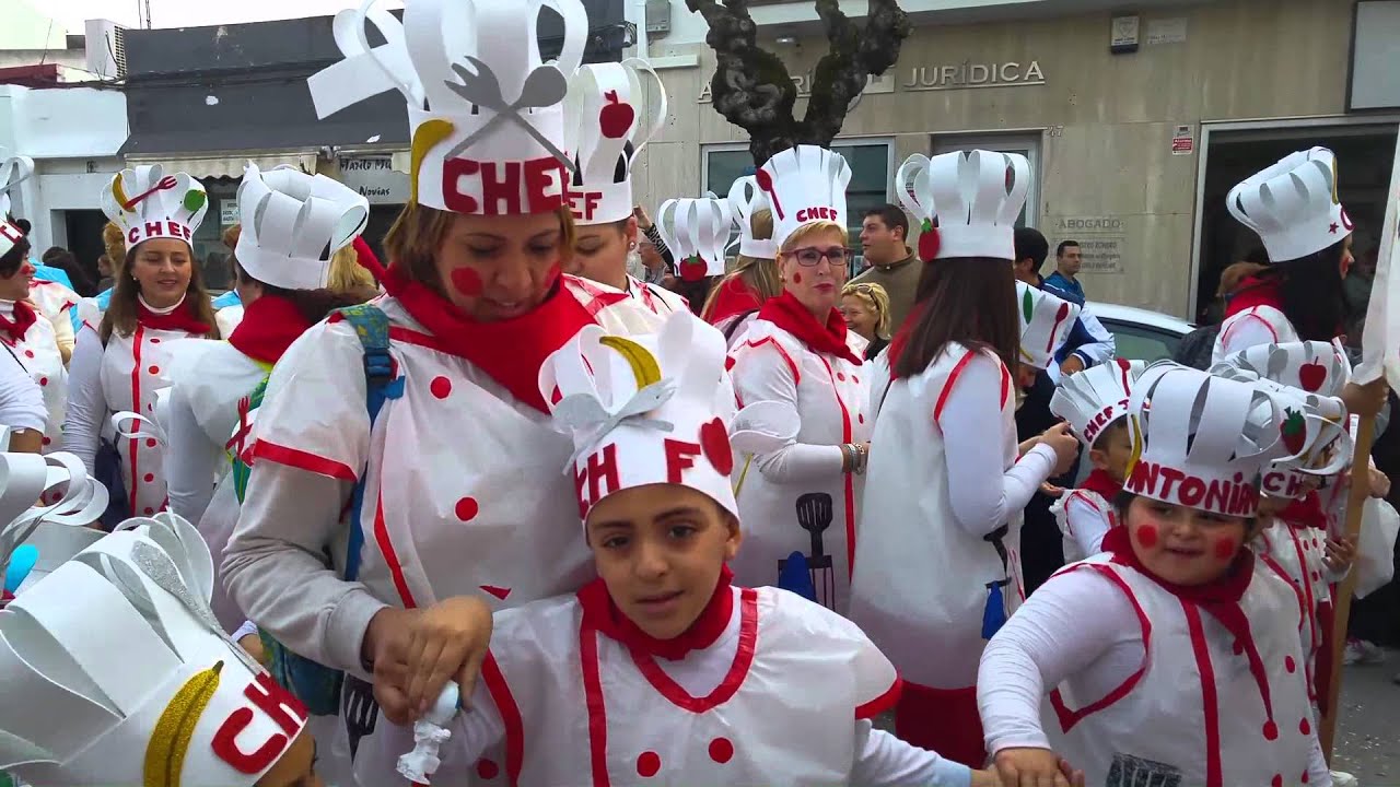 Pasacalles Infantil del Carnaval 2016 de Barbate