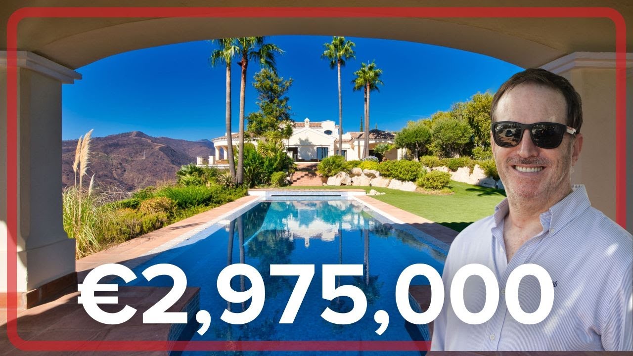 Outstanding €2,975,000 Villa with Amazing Sea Views in Monte Mayor, Benahavis