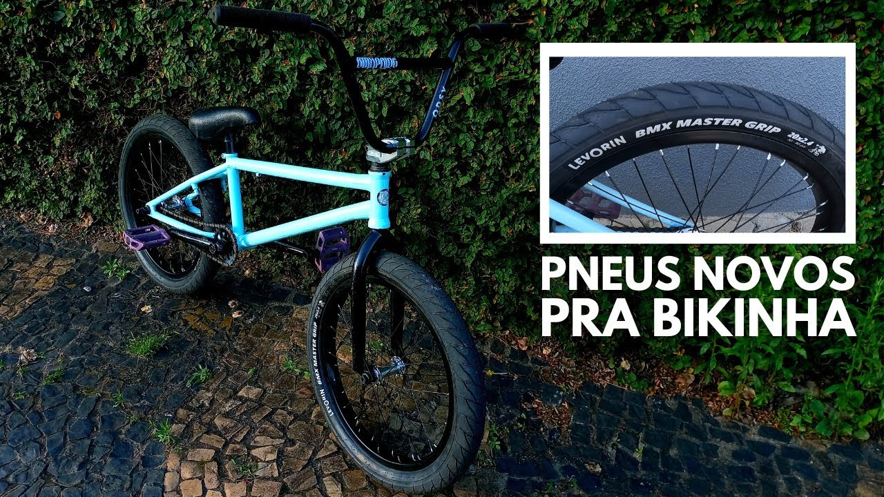 COMPREI PNEUS NOVOS PRA BMX! Levorin BMX Master Grip 2.40 S&atilde;o realmente bons? 🤔