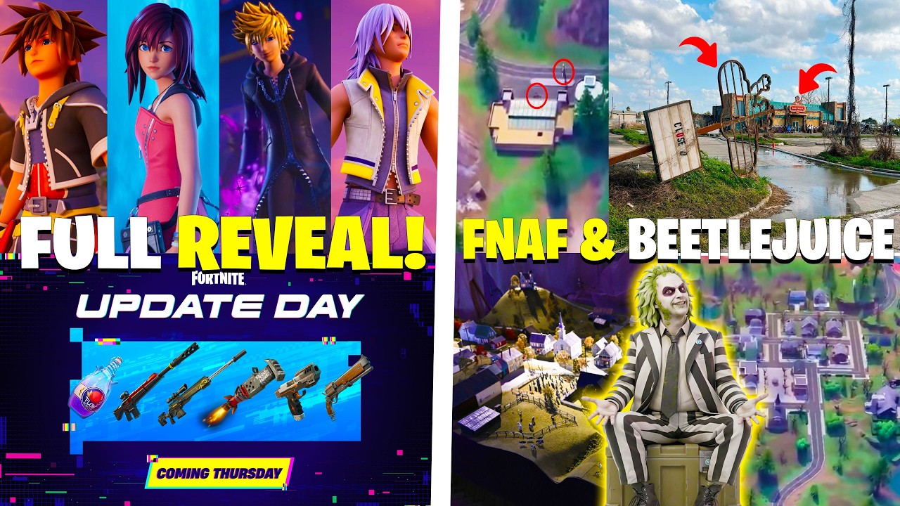 Всё, что выйдет НА ЭТОЙ НЕДЕЛЕ в Fortnite и FNAF, подтверждено на 100%!