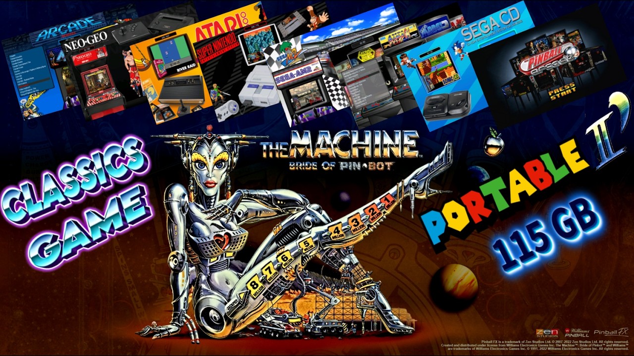 Multijuego Classics Game (2') portable 25 sistemas