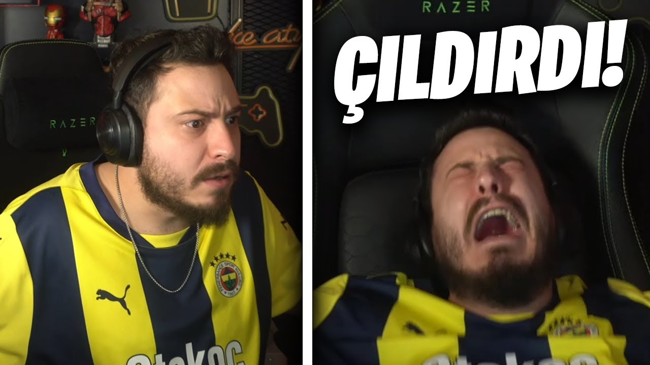 ATABERK DOĞAN MAÇI İZLERKEN ÇILDIRDI! - RANGERS 0-2 FENERBAHÇE - PEN 3-2