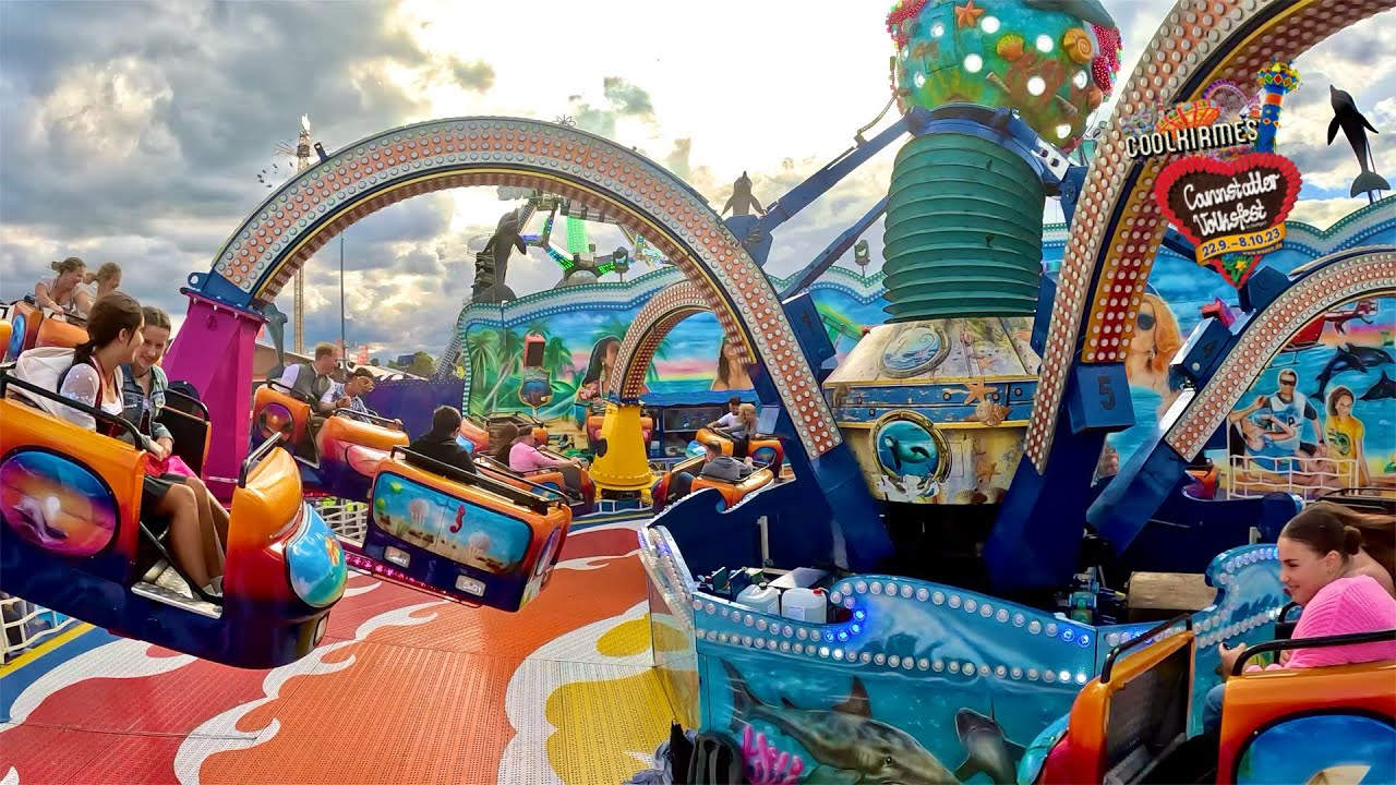 Der Polyp Dreßen | Onride Video 3 [ Cannstatter Volksfest 2023 ] - Clip by CoolKirmes