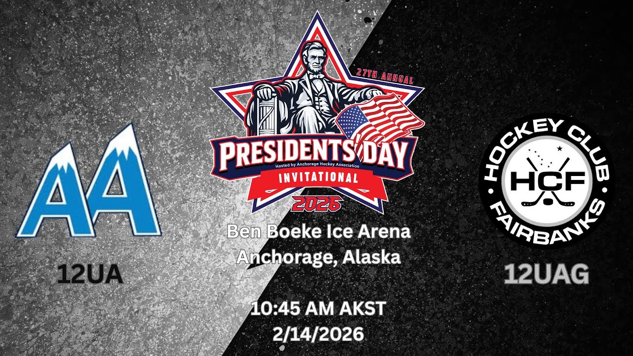 HCF 12UAG @ Alaska Avs 12UA Game #3 2/14/2026