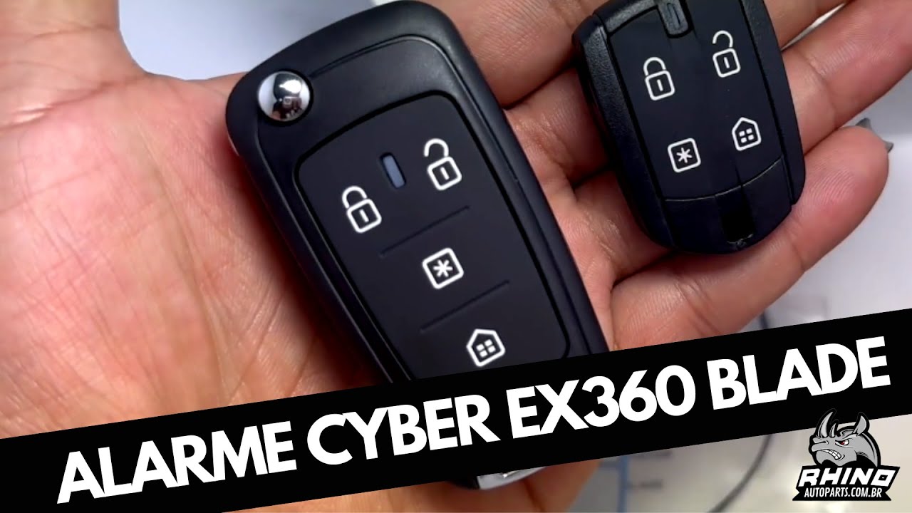 UNBOXING - ALARME CYBER EX360 BLADE - POSITRON