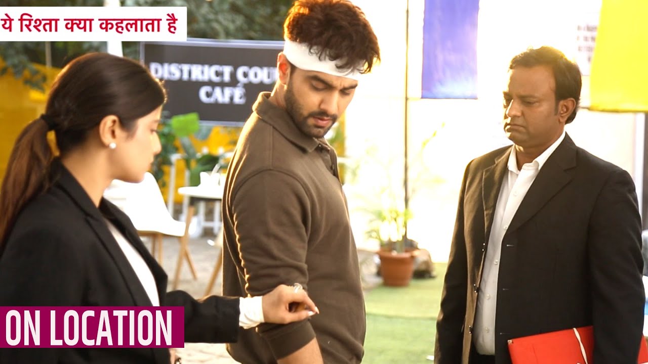 Yeh Rishta Kya Kehlata Hai | Abhira Ne Pakda Armaan Ka Haath, Lawyer Ne Maare Taane | On Location