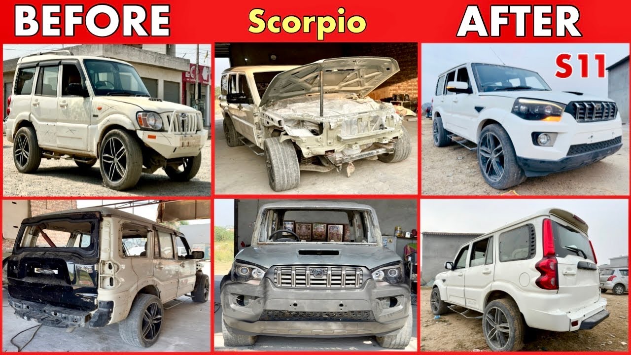 old scorpio convert new model s11 classic | mahindra scorpio | @Amancarpoint