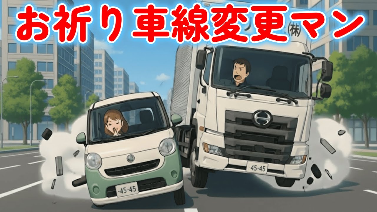 新曲「お祈り車線変更マン」〜祈る前に確認しろ〜