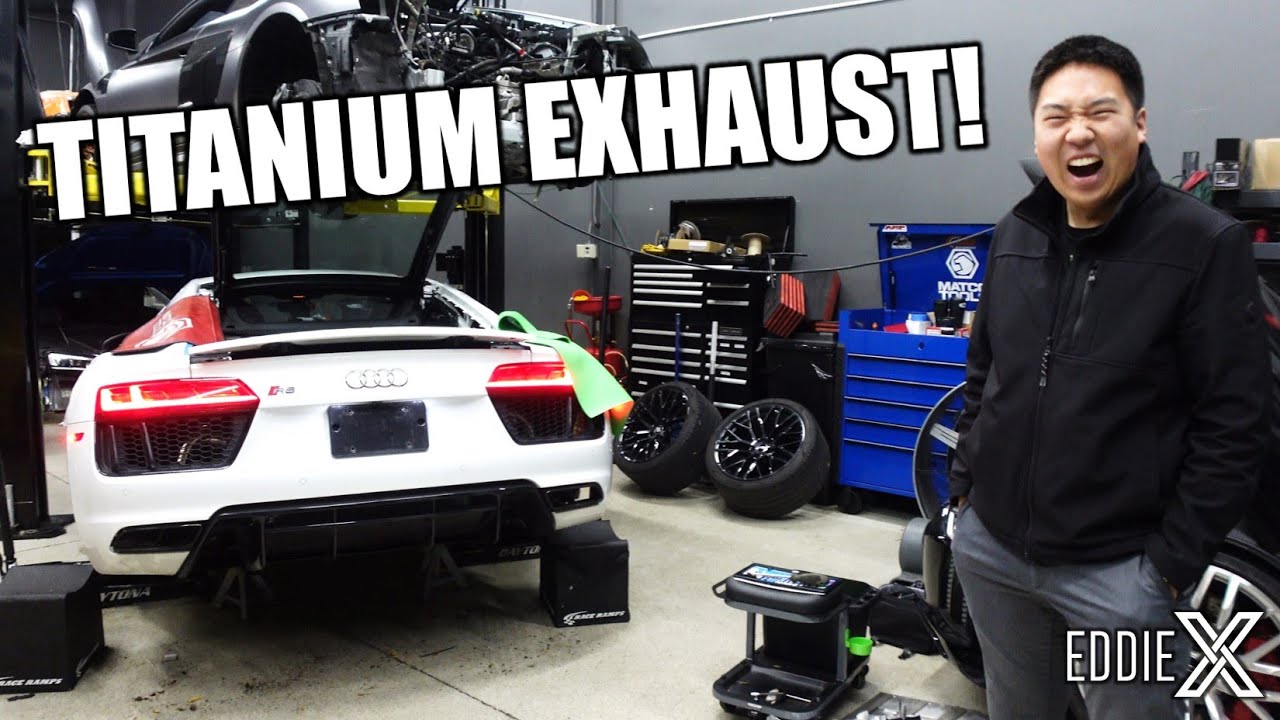 My Audi R8 Gets An INSANE Exhaust!!!