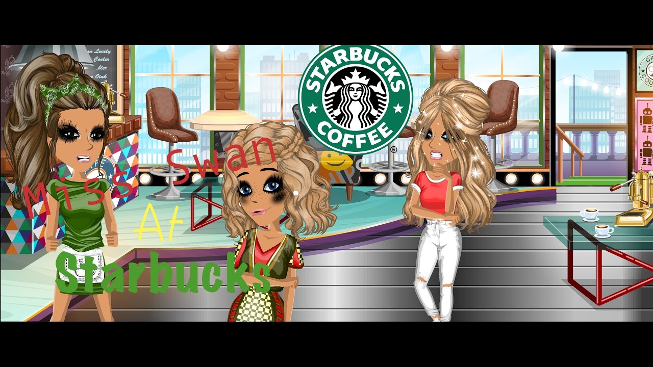 Miss Swan at starbucks - MSP