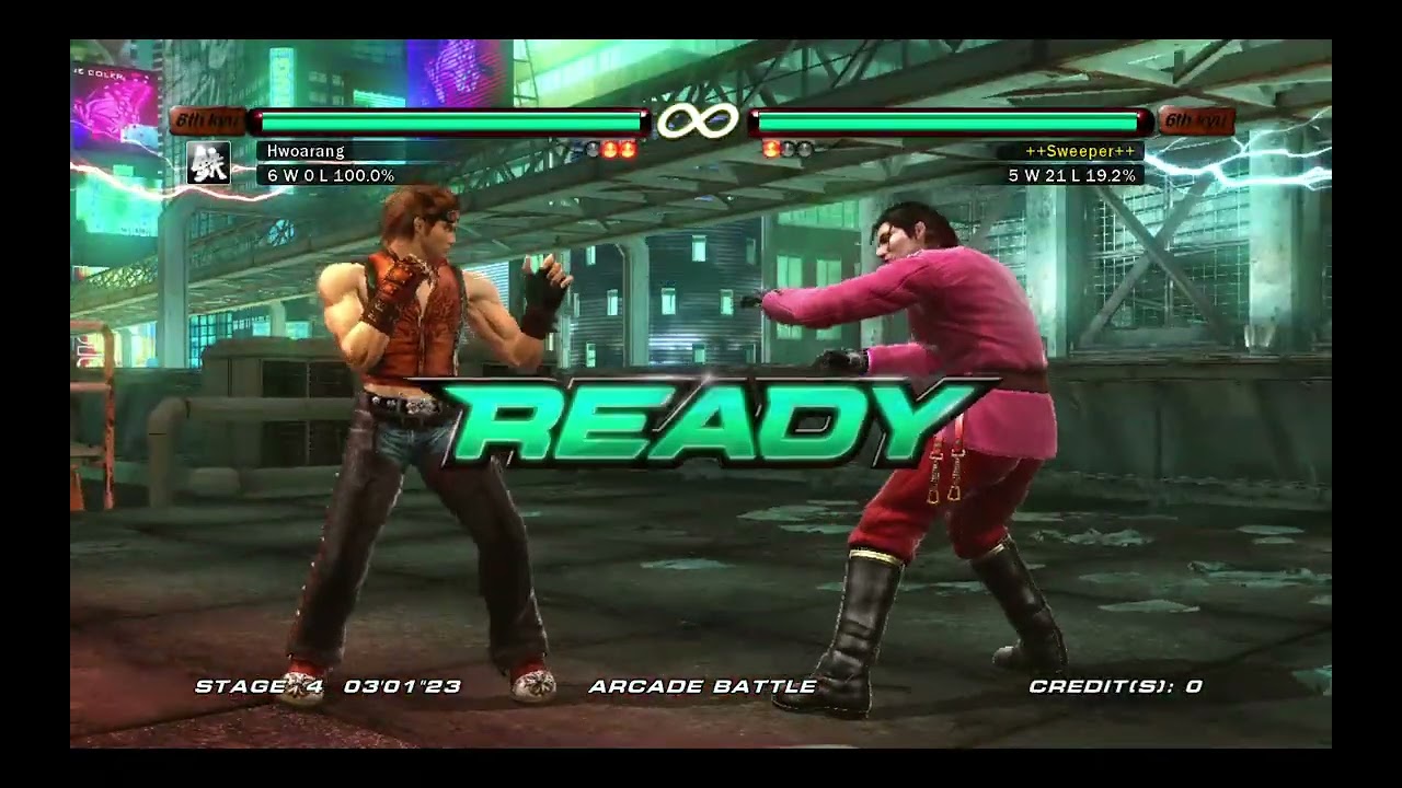 TEKKEN 6 HWORANG ARCADE