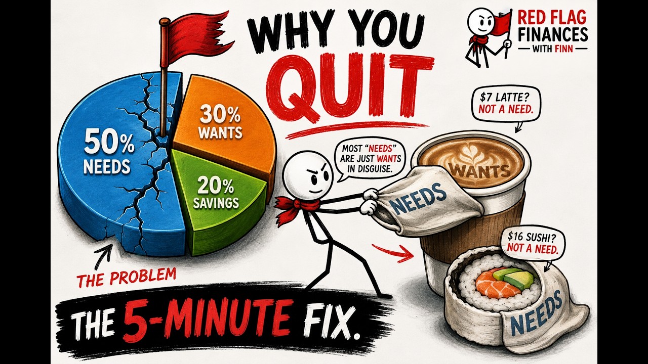 Why the 50/30/20 Budget Fails And the 5-Minute Fix That Works