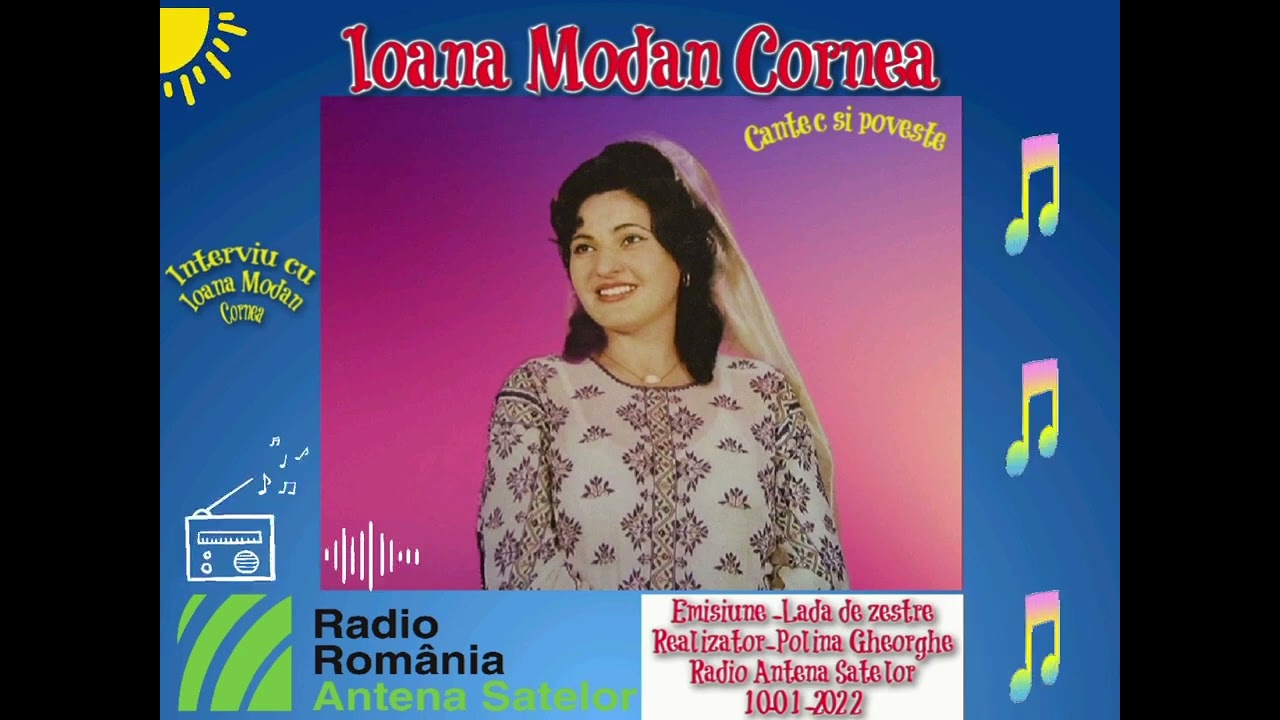 Ioana Modan Cornea Interviu Radio Antena Satelor Cântec și poveste 2022