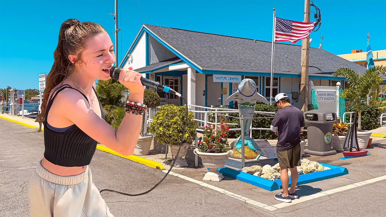 Tarpon Springs Sponge Docks 4K HDR Walking Tour