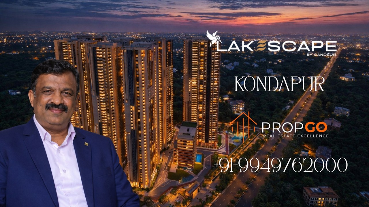 Candeur Lakescape Flats, Кондапур, Хайдарабад | Контакты: +91-9949762000, +91-9100099903 | #пропго