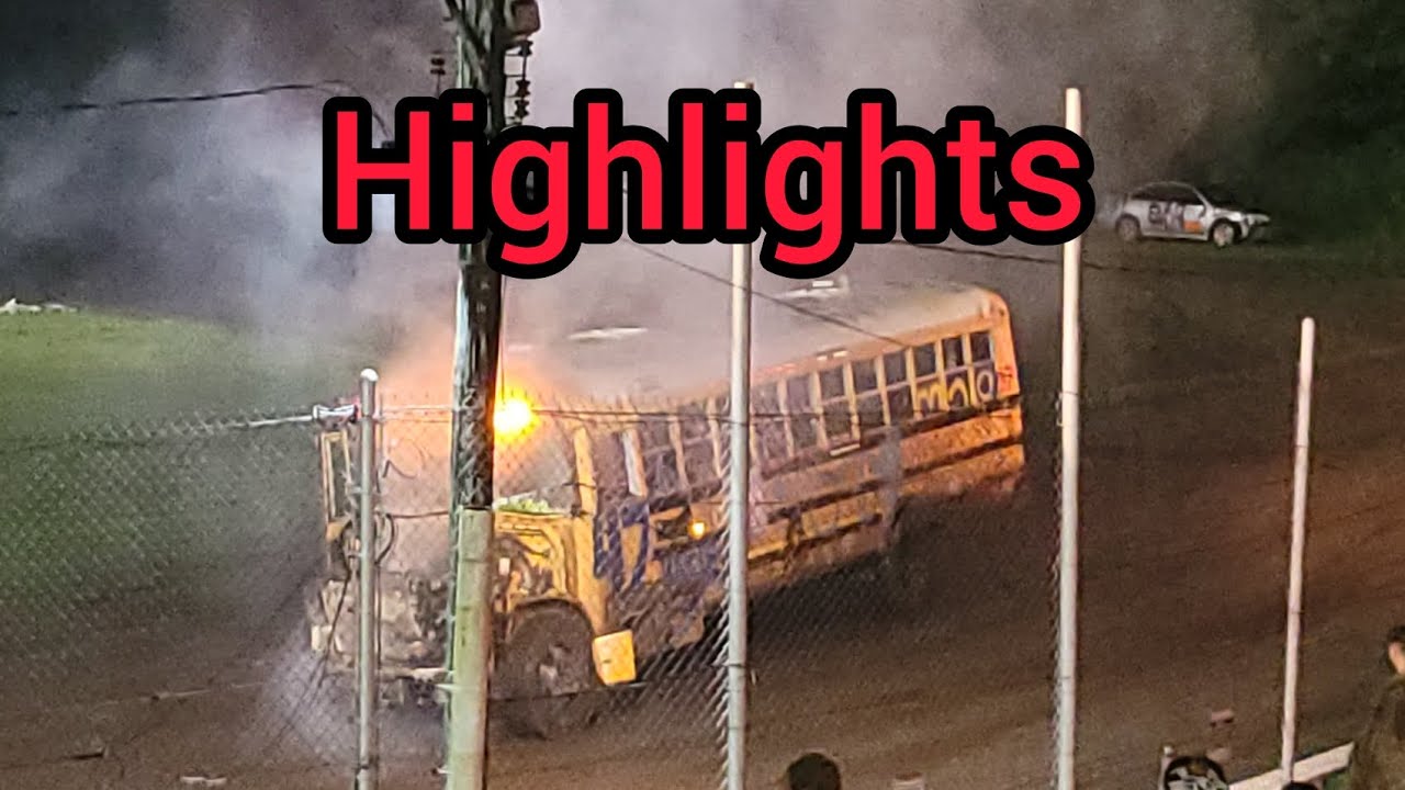 highlights from galesburg speedway night of destruction