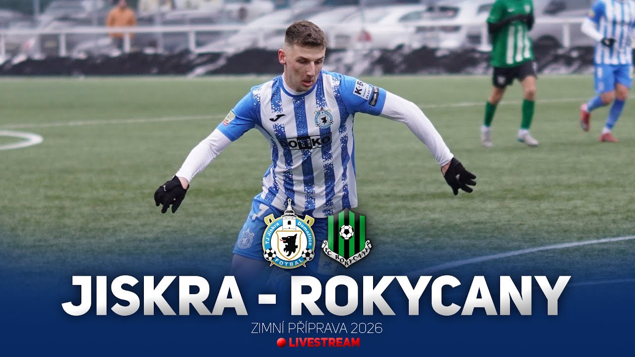 🔴 TJ Jiskra Domažlice - FC Rokycany | Zimní Příprava 2026 | 31.1.2026