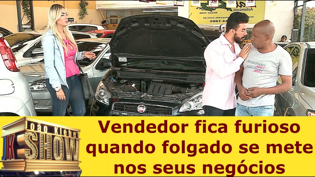 Vendedor fica furioso quando folgado se mete nos seus negócios