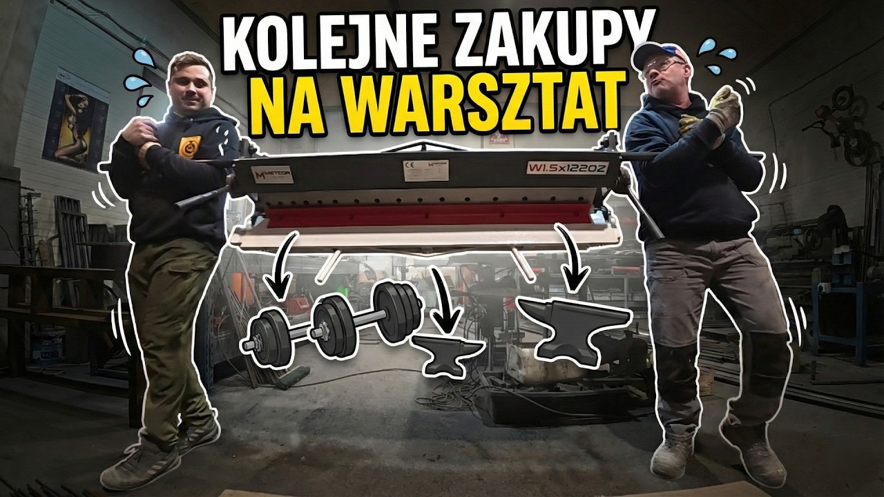Ciężki sprzęt na warsztacie! 💪 Rozbudowa parku maszynowego.