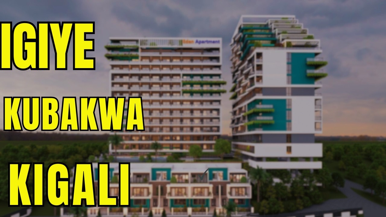 EDEN APARTMENT Kigali: Aho Imibereho y’Umujyi ihurira n’Ibidukikije | Apartments z’icyerekezo gishya