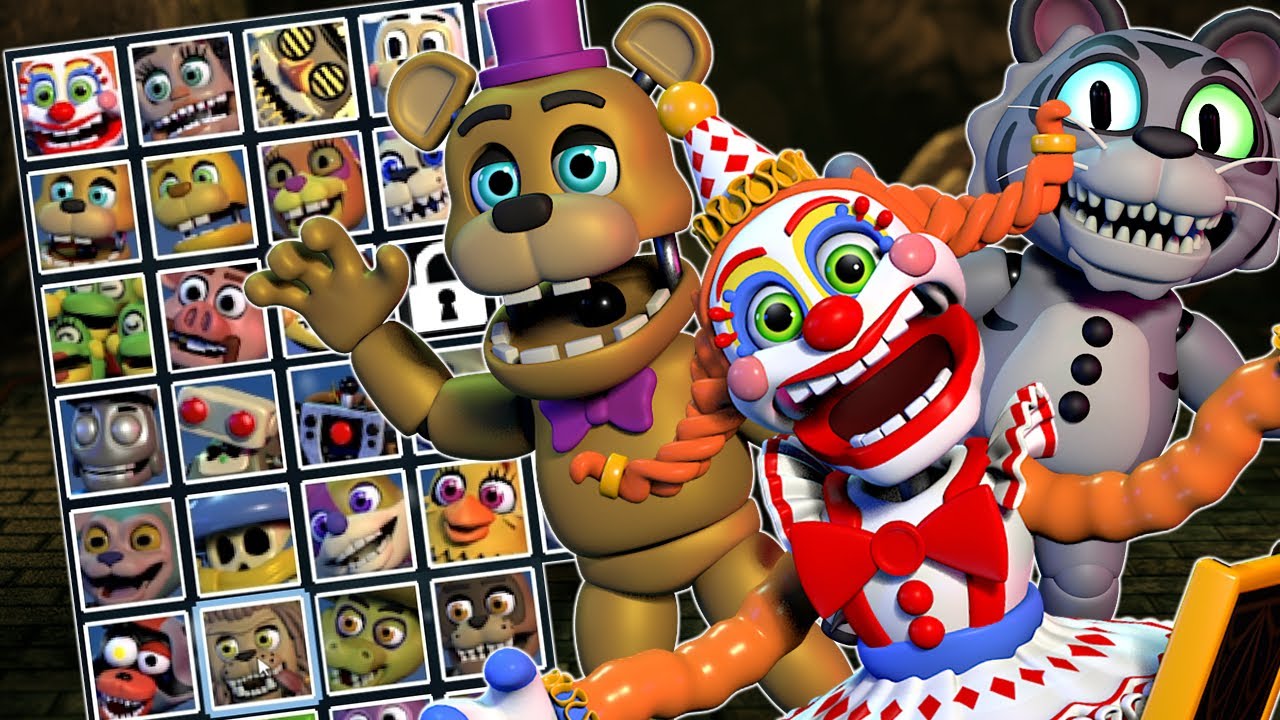 FNaF:SOTM in FNaF World Style!