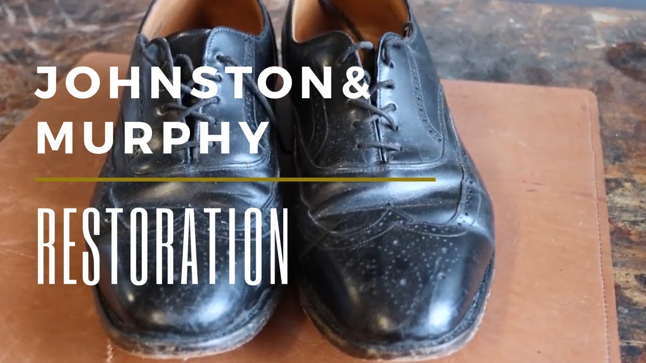 Johnston and Murphy Shoe Restoration