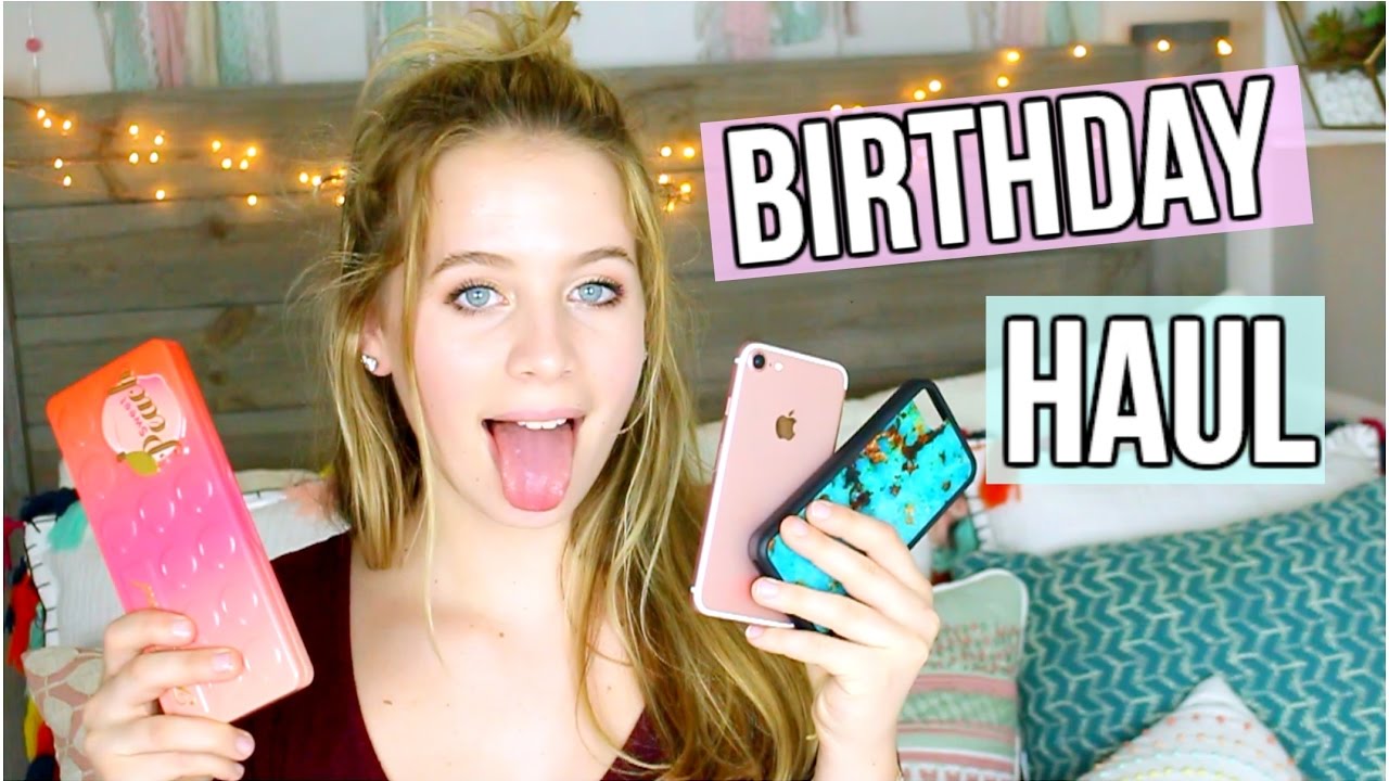 BIRTHDAY HAUL 2017