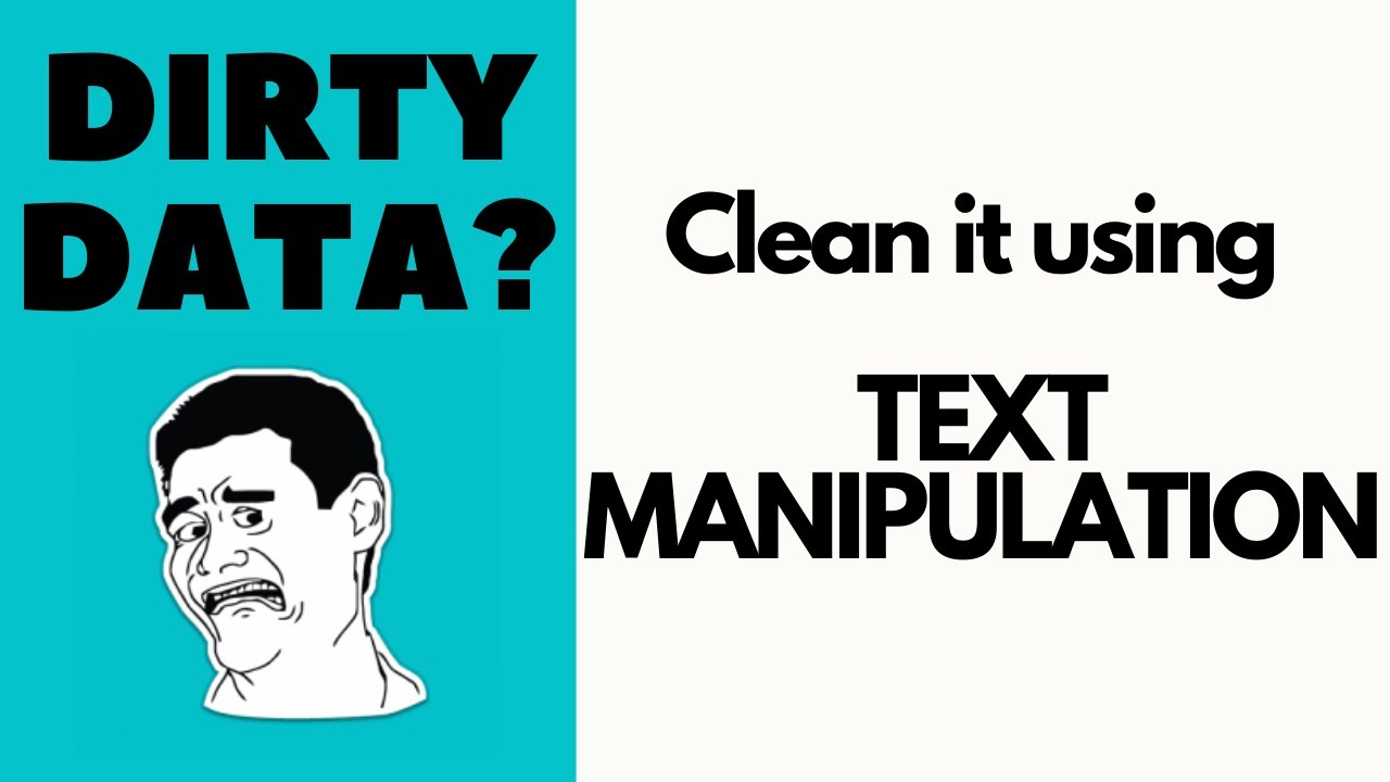 How to clean data in excel easily | Text Cleaning