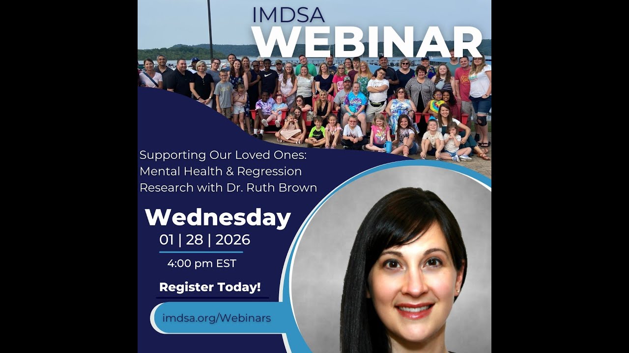 IMDSA Webinar - Supporting Our Loved Ones Mental Health