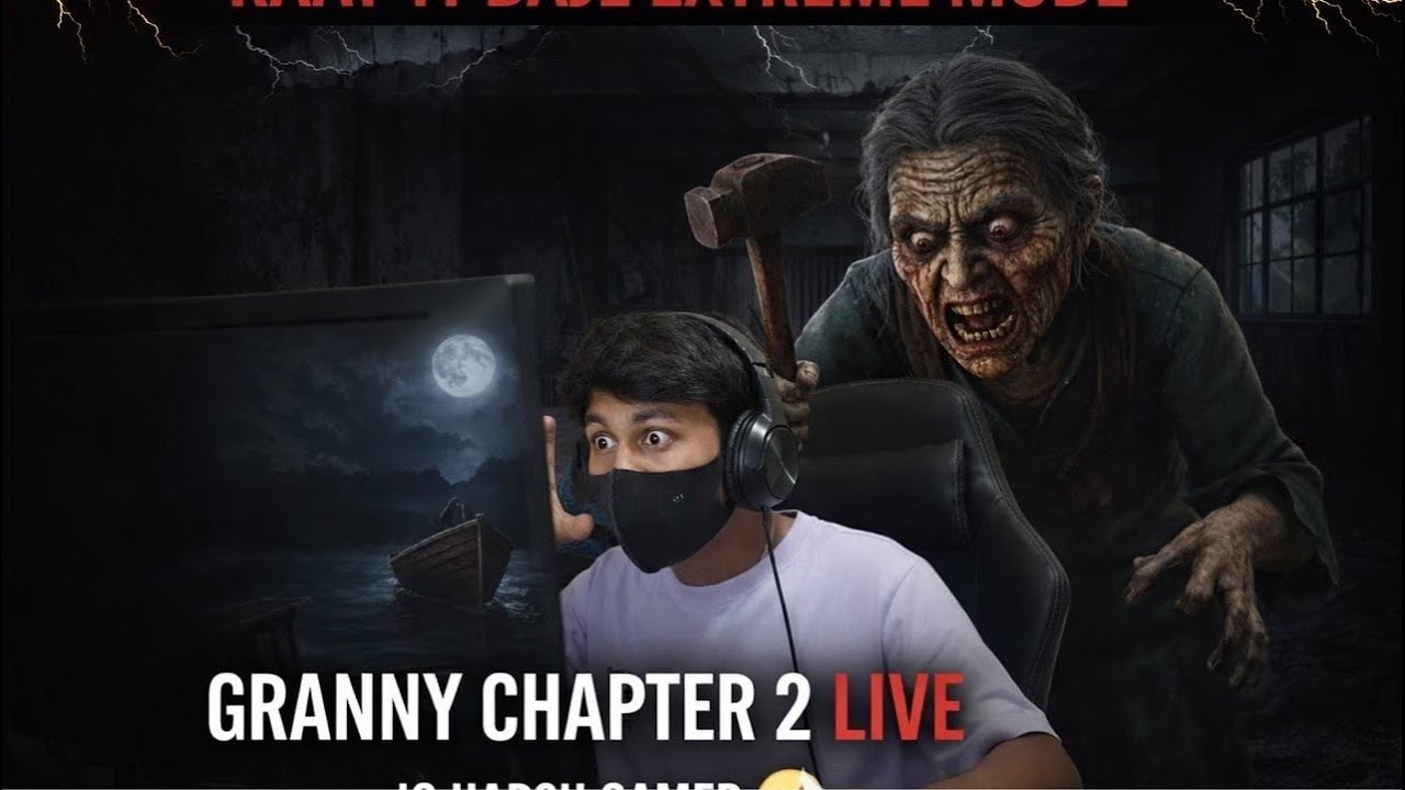 Never Play Granny Alone at Night #grannygame #grannygameplay #shortslive #shortfeed #livegaming