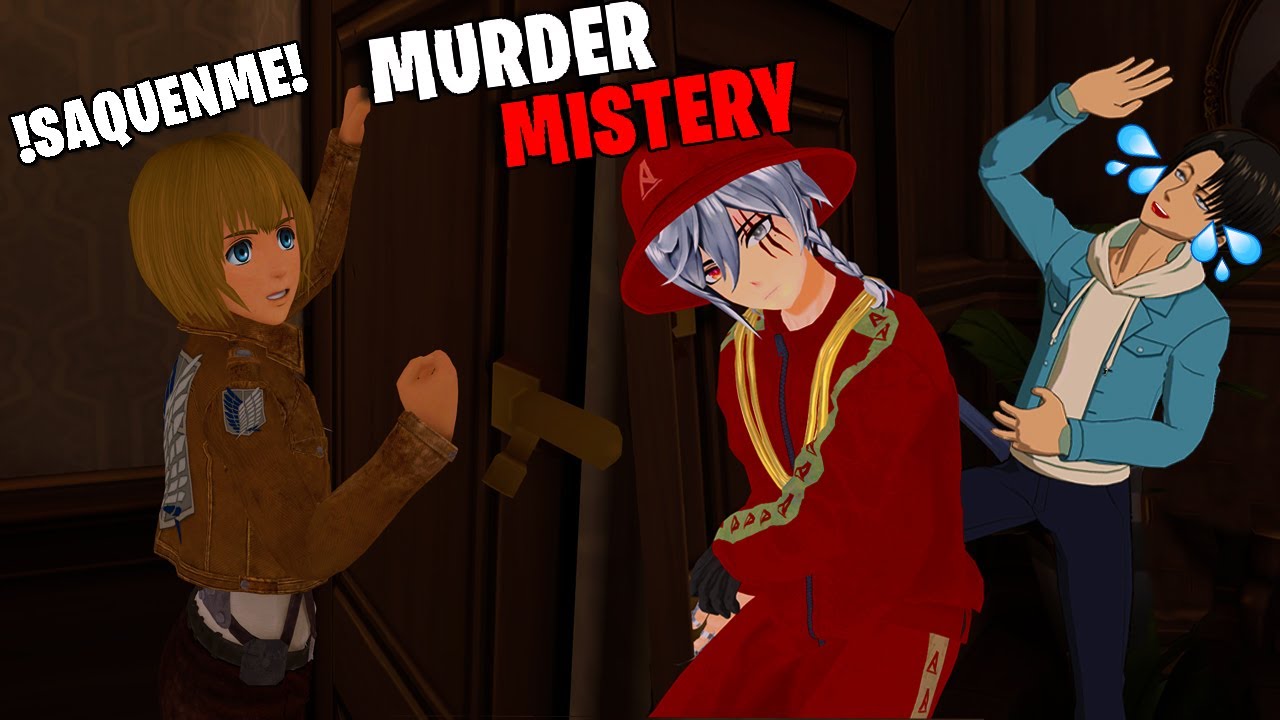 ENCERRADO con un ASESINO en MURDER MISTERY VRCHAT