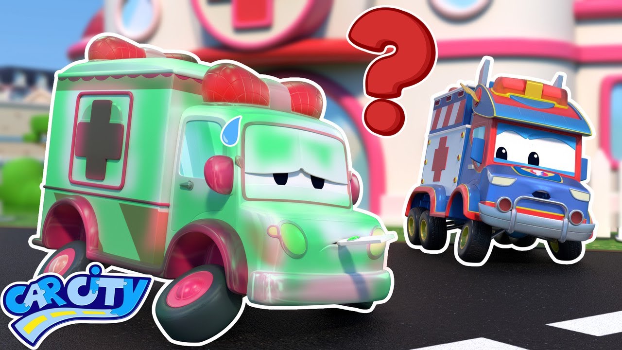 AMBULANCE is SICK! Super Truck AMBULANCE replaces her! | Doctor Cartoon