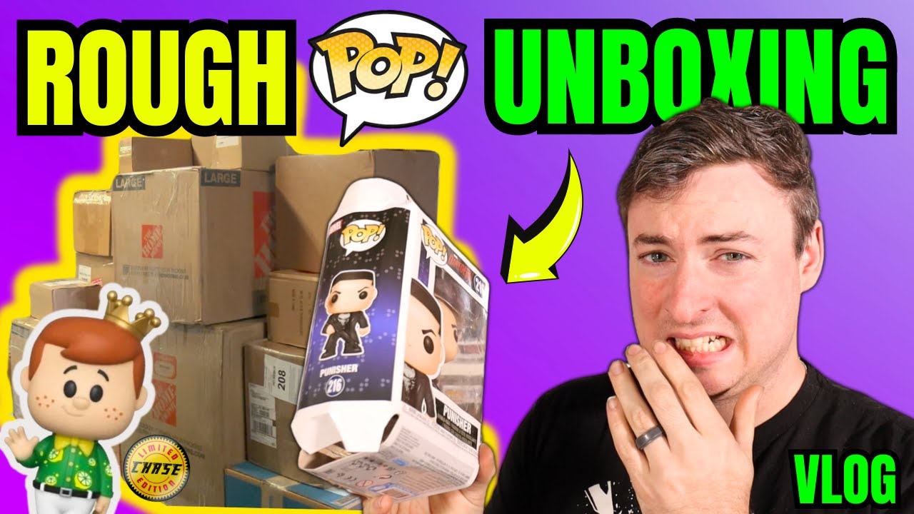 This MEGA Funko Pop Unboxing was ROUGH! (Funko Vlog)