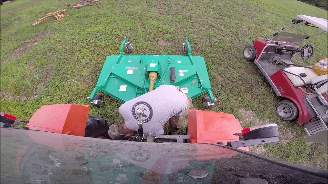 New Finish Mower