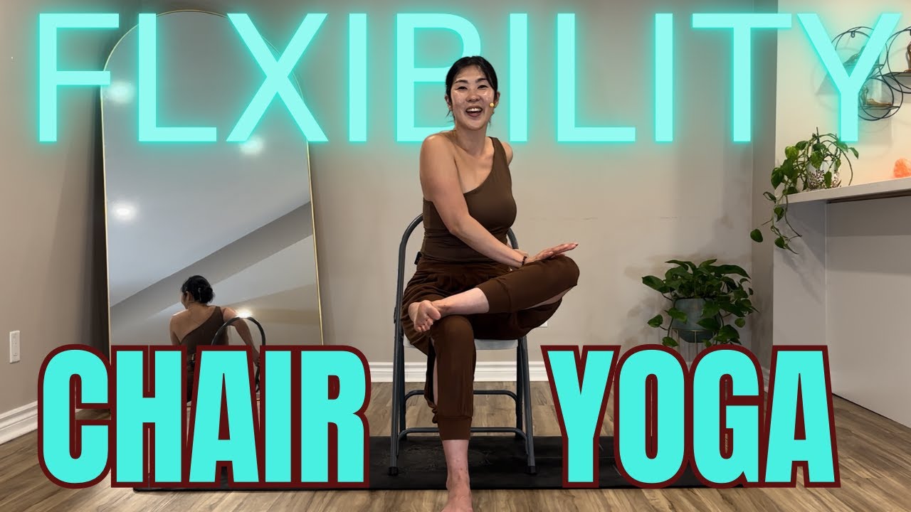 15 Mins Chair Yoga For Flexibility, Mobility & Boost Energy | Full Body Seated Flow