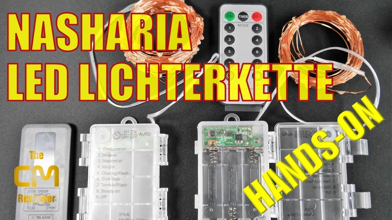 NASHARIA LED 2er Lichterkette - Hands-on (Deutsch)