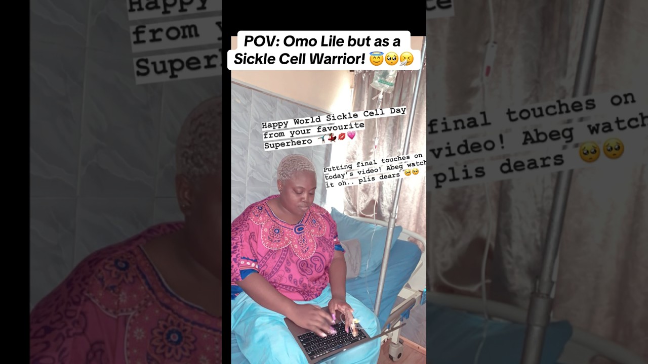 Happy World Sickle Cell Day to my Warrior..Check IG for more 🙏🏾💜💖