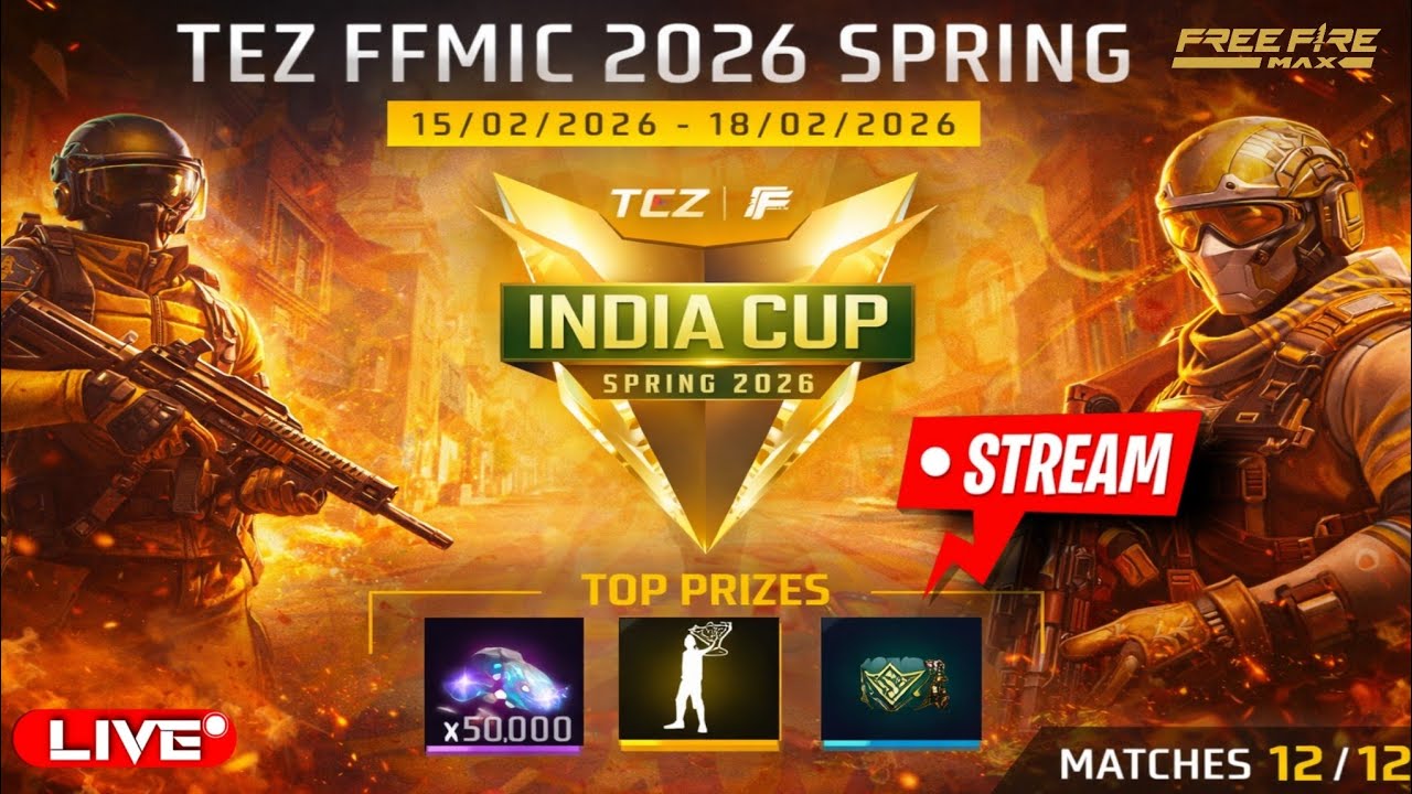 🔴 [LIVE]  FFMC Spring 2026 🏆 Pro Level Battle Royale Gameplay 🔝 FREE FIRE MAX 💥