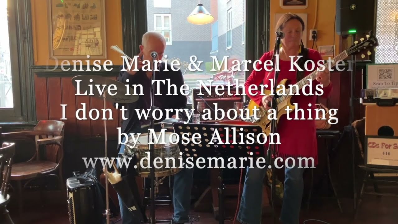 Denise Marie en Marcel Koster Live in café de Vrijheid Dordrecht.