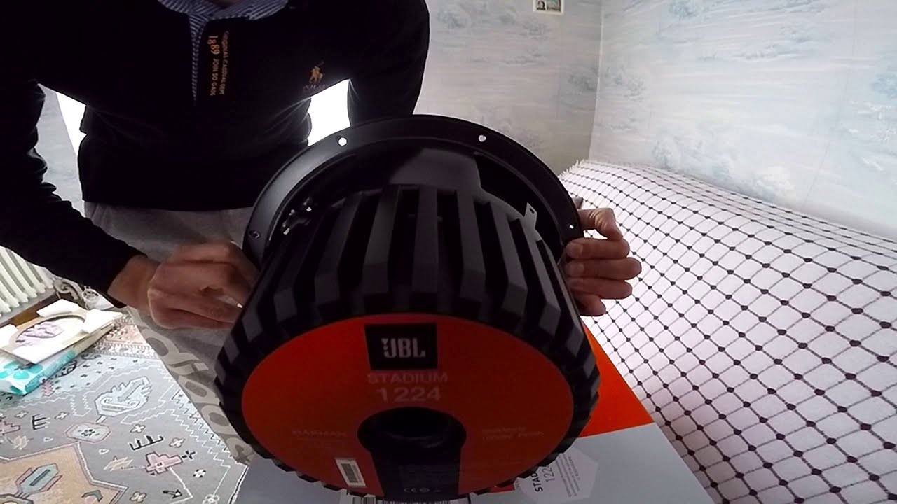 Déballage Subwoofer JBL STADIUM 1224 1500Watts 500rms