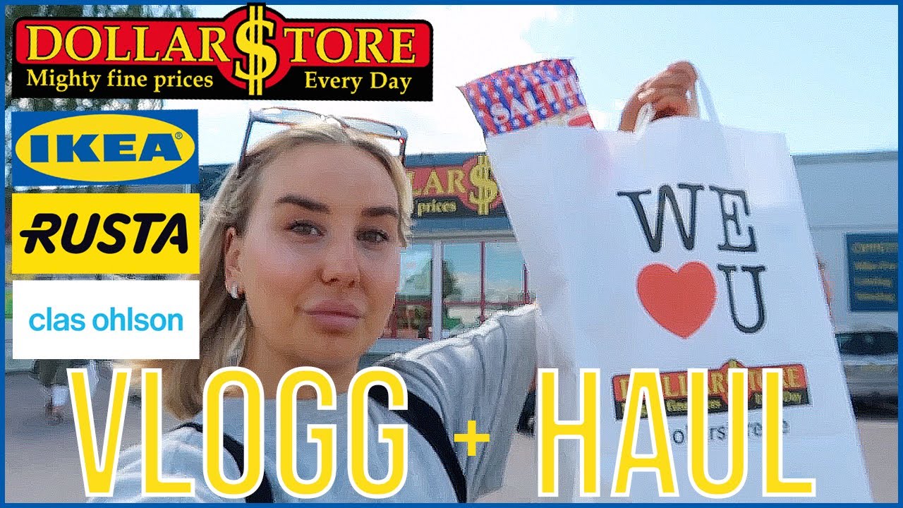 GÅR LOSS PÅ DOLLARSTORE, CLAS OHLSON, RUSTA, IKEA & HAAAUL