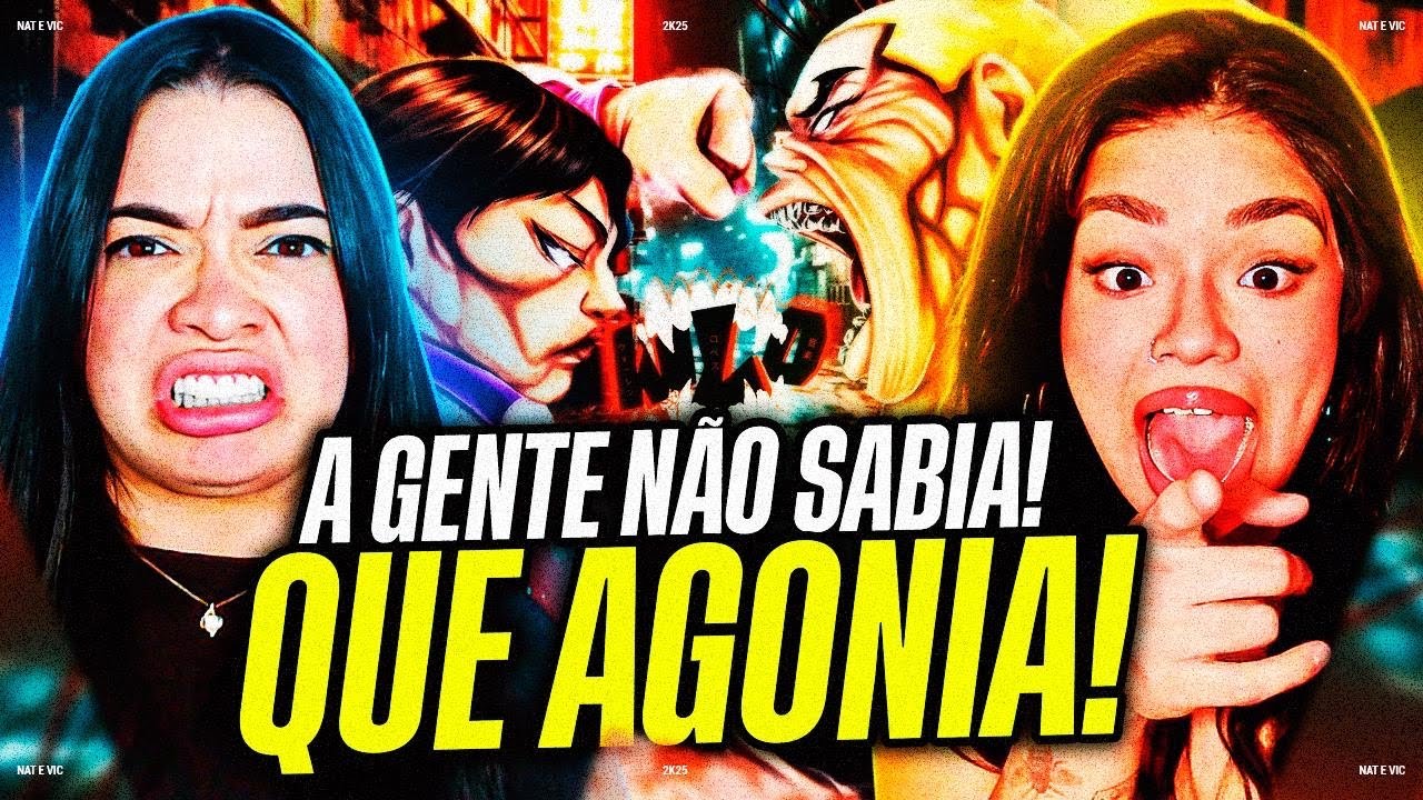 WLO: Aperto ou Mordida [ Baki Rahen / Hanayama VS Jack Hanma ] | Vick e Nat [REACT]